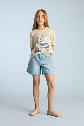 شلوارک و برمودا آبی بچه گانه Relaxed Defacto - کد 922124435