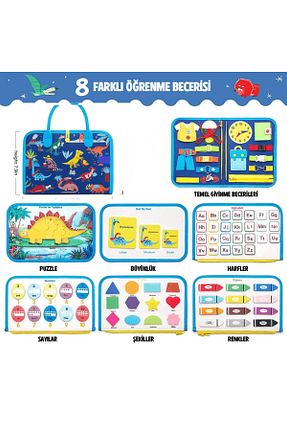 اسباب بازی آموزشی Türkçe robokids - کد 735668988