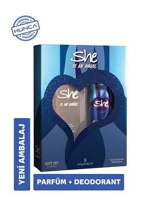 ست ادکلن متالیک زنانه She - کد 2174141