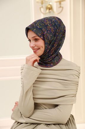 روسری سبز پنبه ای Silk Home - کد 930524954
