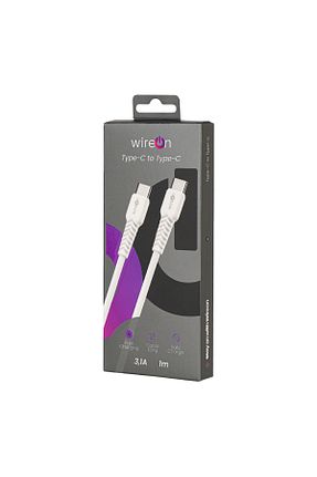 کابل شارژر سفید Wireon - کد 930378517