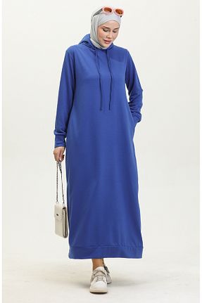 لباس حجاب سرمه ای زنانه Relaxed sefamerve - کد 836541462