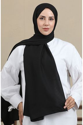 روسری مشکی 70 * 180 sefamerve - کد 849957191