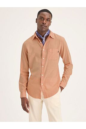 پیراهن نارنجی مردانه رگولار Dockers - کد 930375187