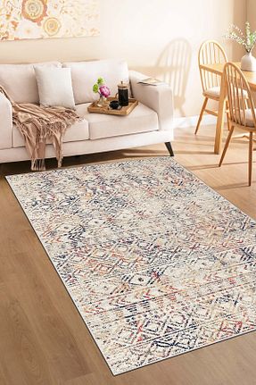 فرش سفید زیره ضد لغزش df home - کد 825367288
