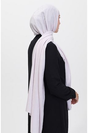 روسری طوسی پلی استر sefamerve - کد 847287215