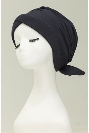 کلاه شنای حجاب سرمه ای زنانه sefamerve - کد 839815479