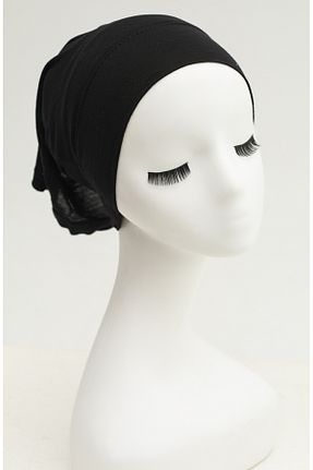 کلاه شنای حجاب مشکی زنانه sefamerve - کد 837975775