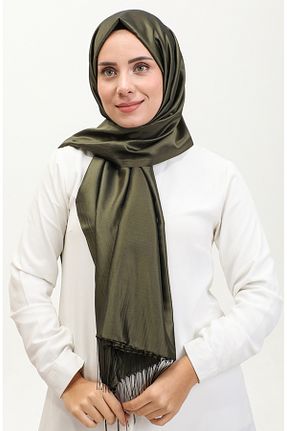 روسری خاکی 70 * 180 sefamerve - کد 837975510