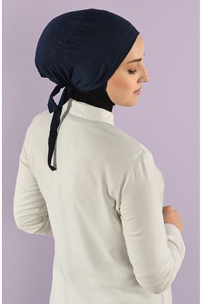 کلاه شنای حجاب سرمه ای زنانه sefamerve - کد 841654773