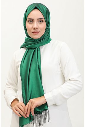 روسری سبز 70 * 180 sefamerve - کد 837976125