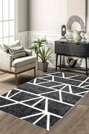 فرش مشکی زیره ضد لغزش df home - کد 825258579