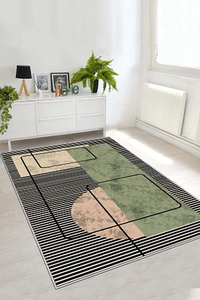 فرش سبز زیره ضد لغزش df home - کد 775456375