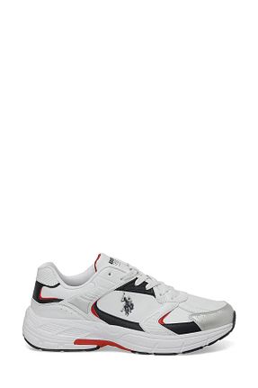 کفش اسنیکر سفید مردانه بند دار U.S. Polo Assn. - کد 855895881
