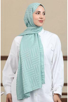 روسری سبز 70 * 180 sefamerve - کد 849616466