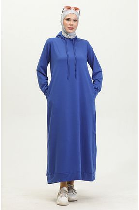 لباس حجاب سرمه ای زنانه Relaxed sefamerve - کد 836541462