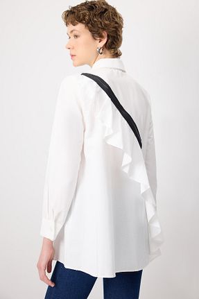 پیراهن حجاب نباتی زنانه رگولار Touche Prive - کد 930393191