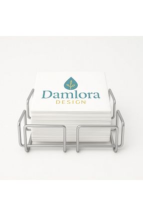 جا دستمال کاغذی متالیک DAMLORA - کد 930414948