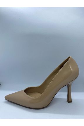 کفش استایلیتو بژ پاشنه نازک PABUCH - کد 930491970