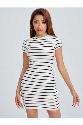 لباس سفید زنانه بافتنی blackbonds - کد 930491625