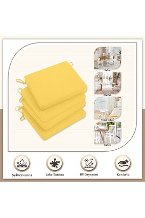بالشتک صندلی زرد Evim - کد 930491012