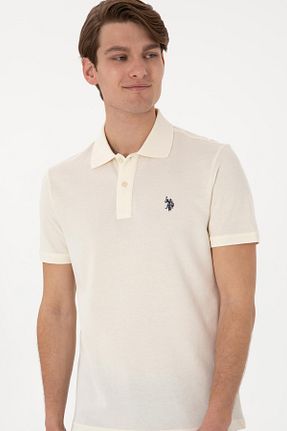تیشرت اسپرت بژ مردانه رگولار U.S. Polo Assn. - کد 930426406