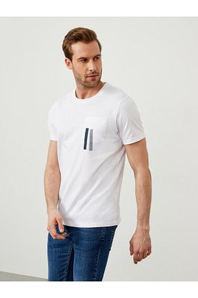 تیشرت سفید مردانه رگولار Xint - کد 291748531