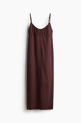 لباس قهوه ای زنانه بافتنی H&M - کد 930458901