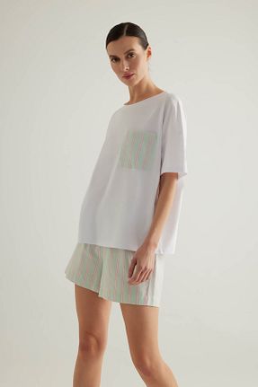 تیشرت سبز زنانه رگولار Hays - کد 930520731