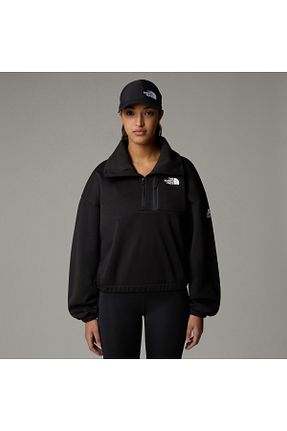 سوئیشرت مشکی زنانه ساده The North Face - کد 922768663