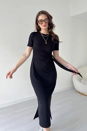 لباس مشکی زنانه بافتنی Aventien - کد 903097592