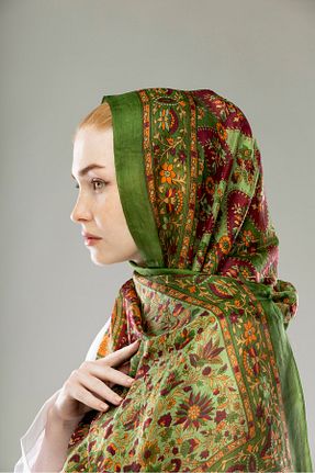 شال رنگی زنانه ابریشم Genel Markalar - کد 898275342