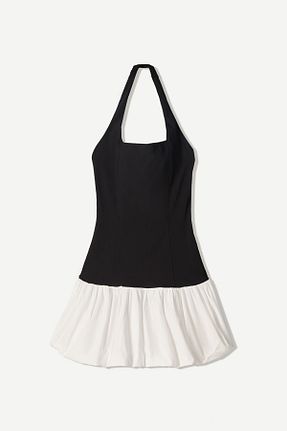 لباس مشکی زنانه بافتنی Bershka - کد 930511071