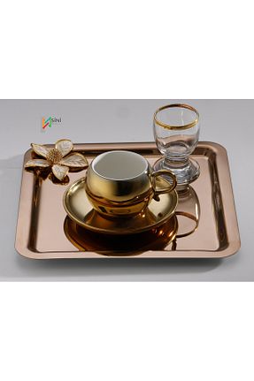 سینی رنگی استیل ضد زنگ SİNİ - کد 921329070