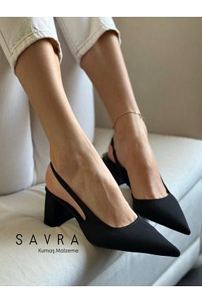 کفش پاشنه بلند کلاسیک مشکی زنانه چرم مصنوعی Zuum - کد 930500644