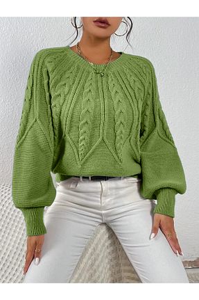 پلیور رنگی زنانه Saç Örgü AQE FASHION - کد 930514020