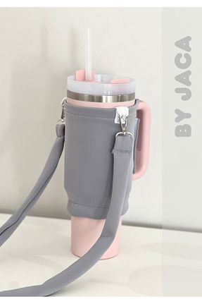 بطری آب و قمقمه طوسی JACA - کد 930500045
