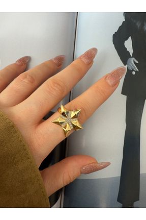 انگشتر جواهر طوسی زنانه زیرکن Pinery Jewels - کد 930521182