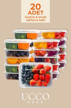 ظرف نگهداری سفید پلاستیک UCCO - کد 846887458