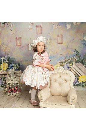 لباس سبز بچه گانه بافتنی Hly Karol Tasarım - کد 349209226