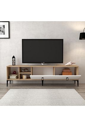 میز و پایه تلویزیون قهوه ای Suntalam Evmo Home - کد 928936416