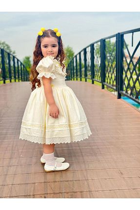 لباس بژ بچه گانه بافتنی Hly Karol Tasarım - کد 825122938