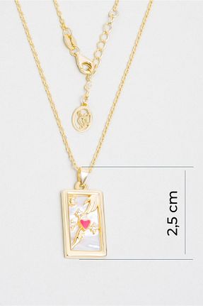 گردنبند نقره زرد زنانه 925 عیار So Chic - کد 931130802
