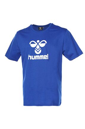 تیشرت سرمه ای مردانه یقه دوچرخه hummel - کد 826339377
