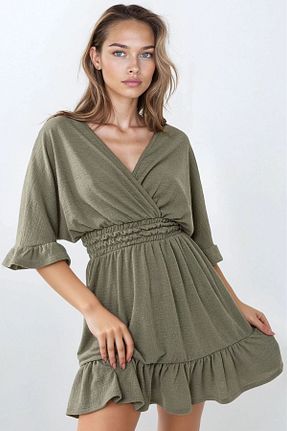 لباس سبز زنانه بافت Hiccup - کد 925816776
