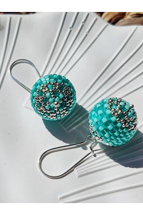 گوشواره جواهر فیروزه ای منجق Zorka Aurora - کد 930564901