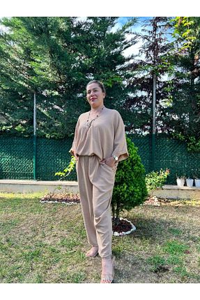 ست بالاتنه و پائین تنه سایز بزرگ زنانه فاق نرمال MJORA - کد 930580926