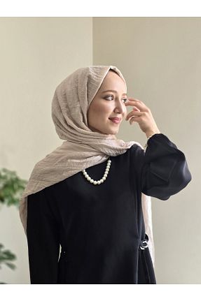 شال صورتی زنانه پنبه ای moon scar - کد 922094719