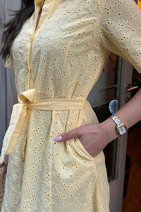 لباس زرد زنانه بافتنی ASEDE - کد 930611862