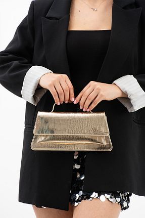 کیف دوشی متالیک زنانه چرم مصنوعی Reddington - کد 930626597